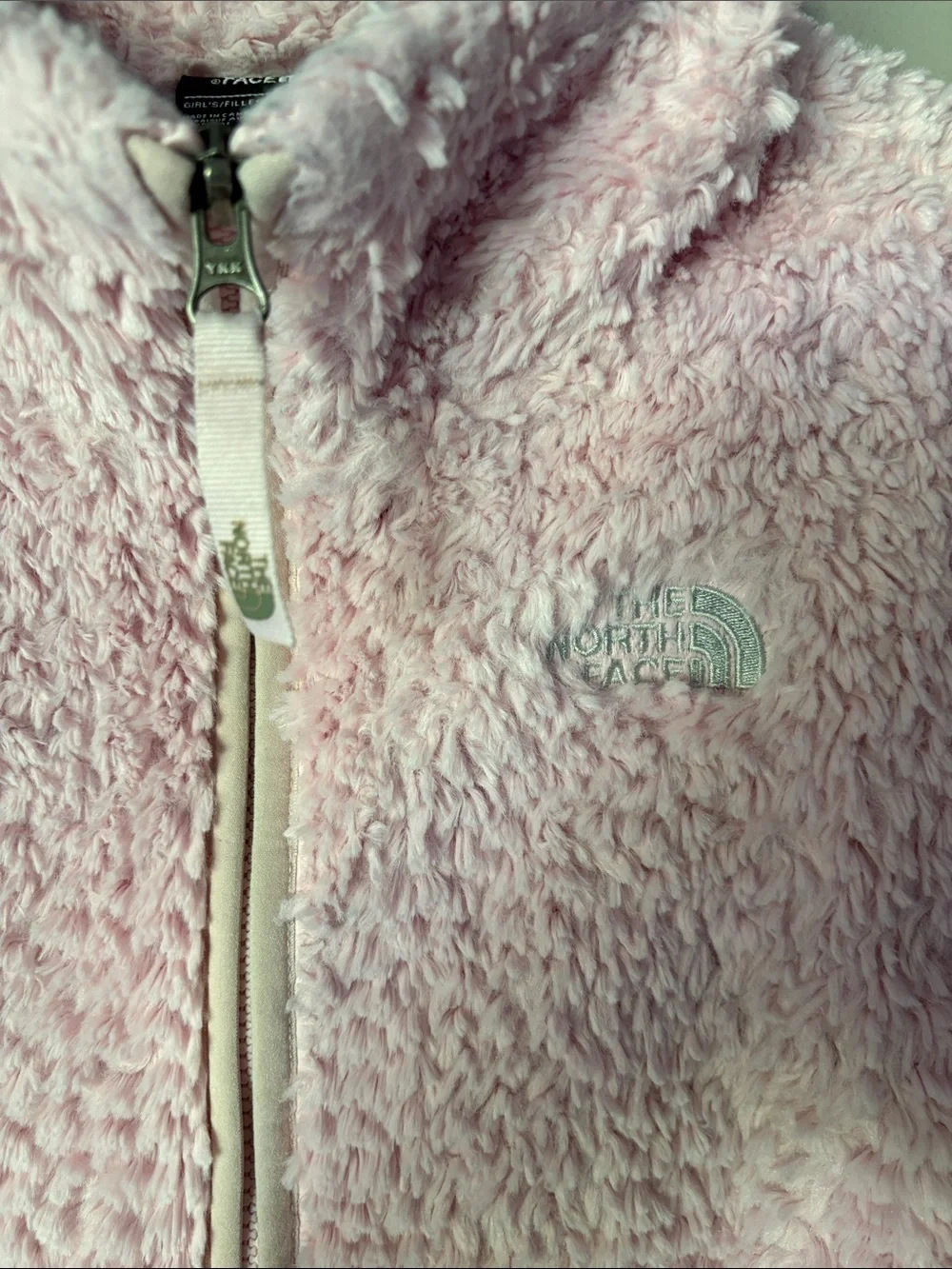 The North Face Girls Laurel Full Zip Fleece Jacket